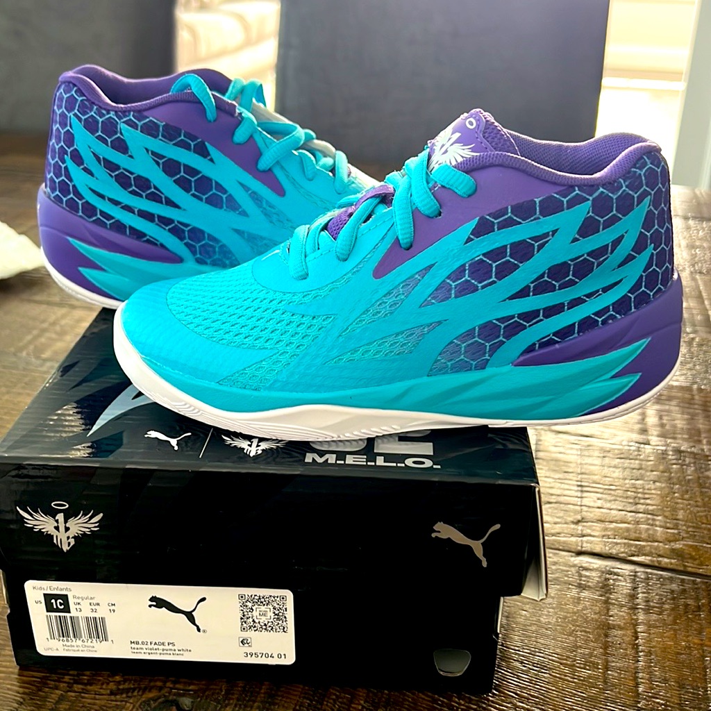 Puma Mb02 Little Kids Size 1 Brand New In Box